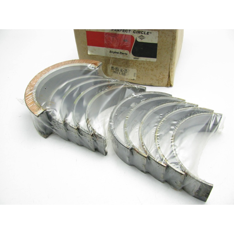 Perfect Circle MS-856AL-25 Main Bearings .25mm For CAT 597 W/ Lower Half Flange