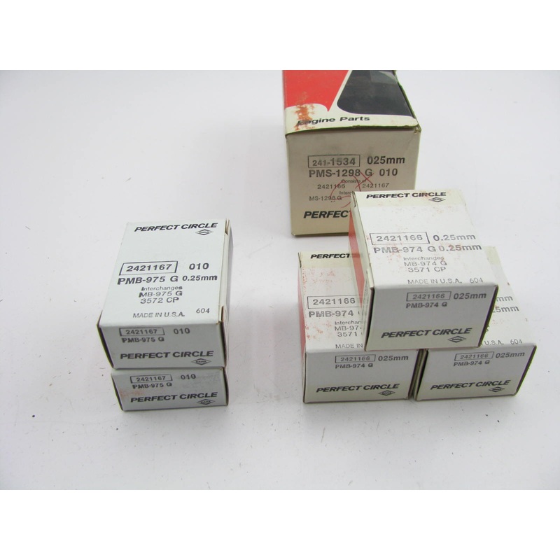 Perfect Circle PMS-1298G-010 Main Bearings .010'' 1972-1985 GM Isuzu 1.8L 1.9L