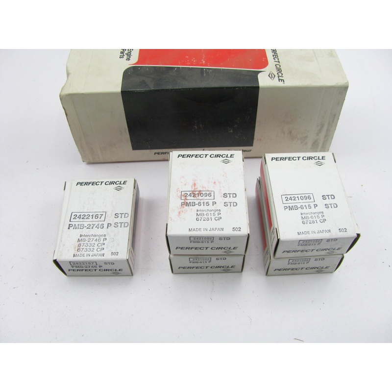 Perfect Circle MS-1428P Engine Main Bearings - Standard 75-85 Toyota 2.2L 2.4L