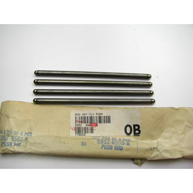 (4) NEW GENUINE OEM Ford E9SZ-6565-A Engine Push Rods