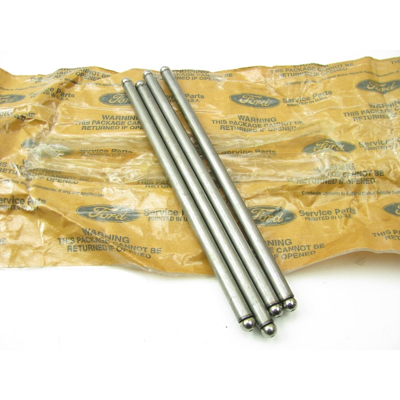 (4) NEW GENUINE OEM Ford F4TZ-6565-C Push Rods
