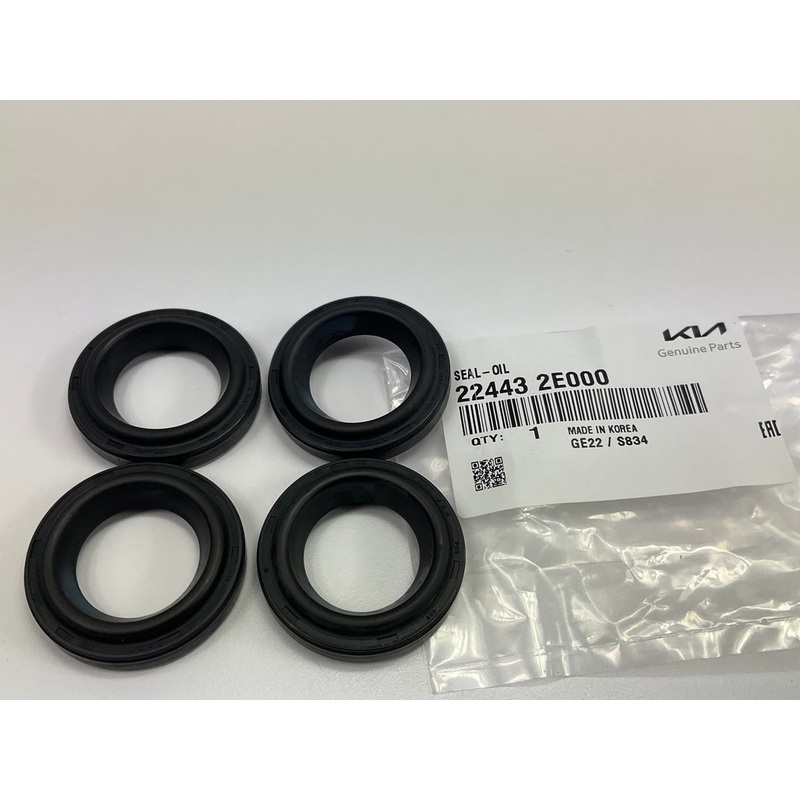 (4) NEW Spark Plug Tube Seals OEM For Kia 224432E000