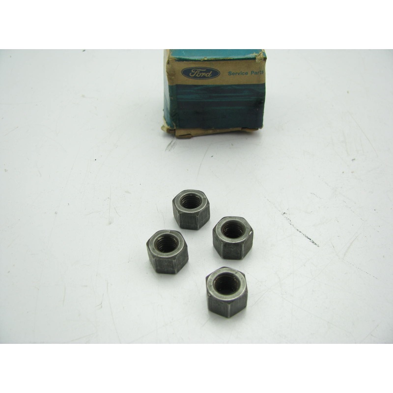 (4) NOS - OEM Ford C3DZ-6212-A Engine Connecting Rod Nut (5/16''-24 Hex)