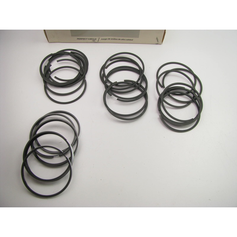Perfect Circle 40716-010 Piston Ring Set - .010 for 1966-1990 GM 366 6.0L
