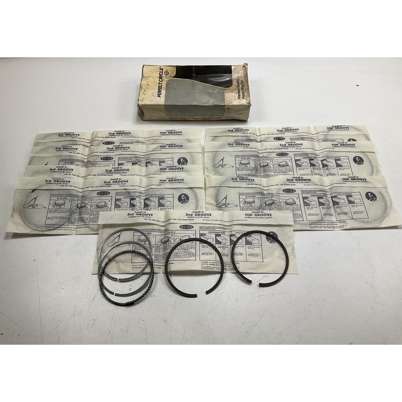 Perfect Circle 41247 Engine Piston Rings - Standard 1979-1991 Ford Truck 370-V8