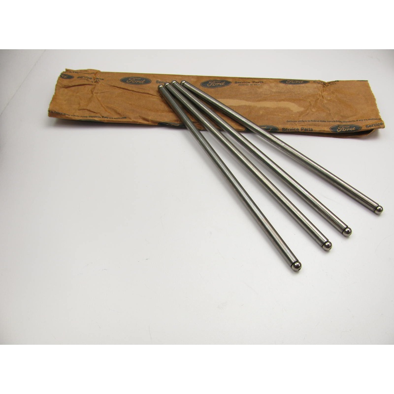(4) NEW GENUINE OEM D1AZ-6565-B Engine Push Rods 060'' O/S - Ford 351M 400 V8