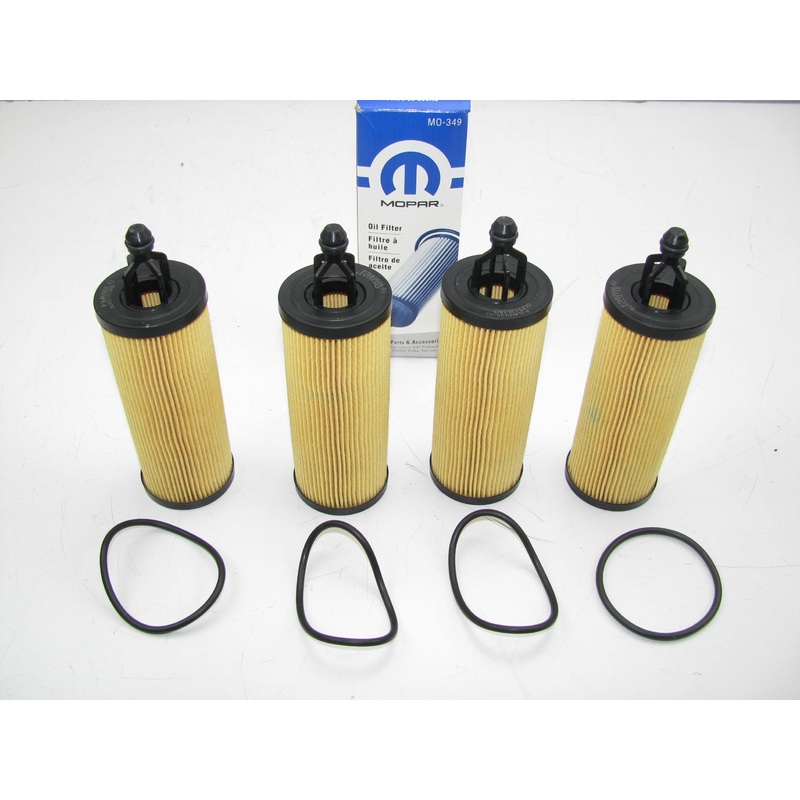 (4) NEW - OEM Mopar 68191349AB Engine Oil Filter