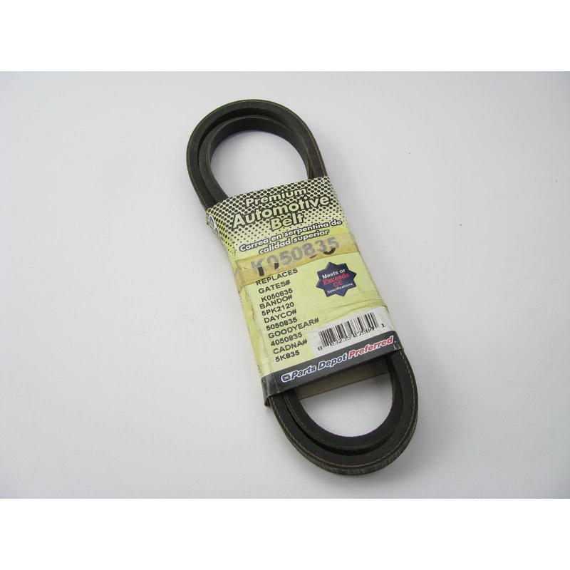 Parts Depot K050835 Serpentine Belt - 0.69'' X 84.024'' - 5 Ribs
