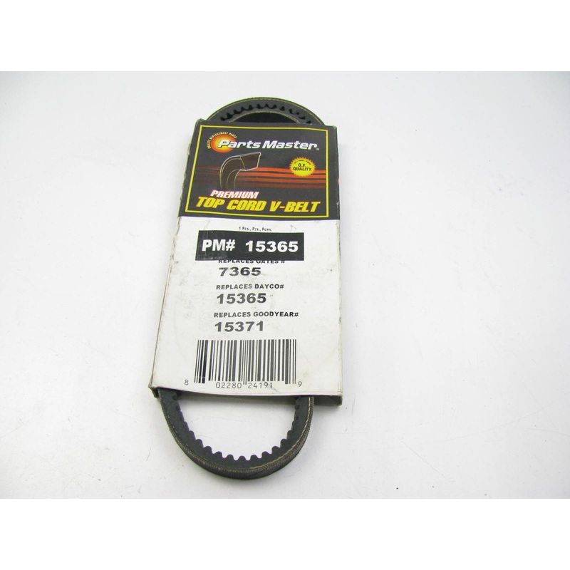 Parts Master 15365 Accessory Drive Belt - 0.44'' X 36.50'' - 36 Degree