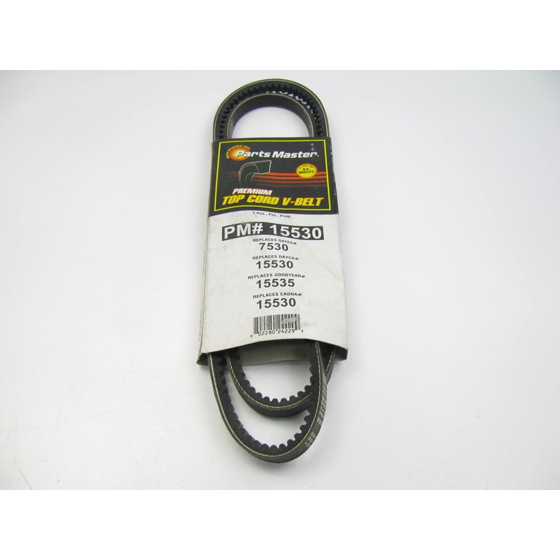 Parts Master 15530 Accessory Drive Belt - 0.44'' X 53.00'' - 36 Degree