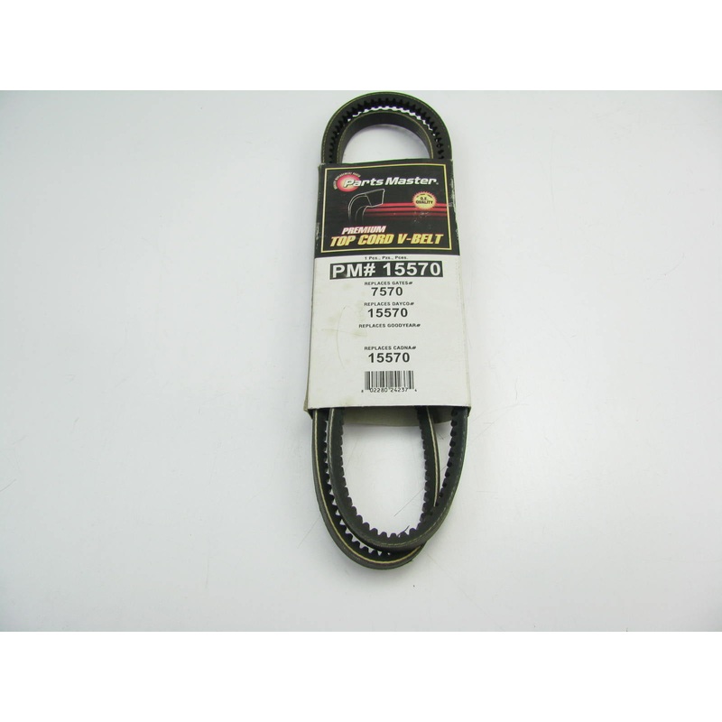 Parts Master 15570 Accessory Drive Belt - 0.44'' X 57.0'' - 36 Degree