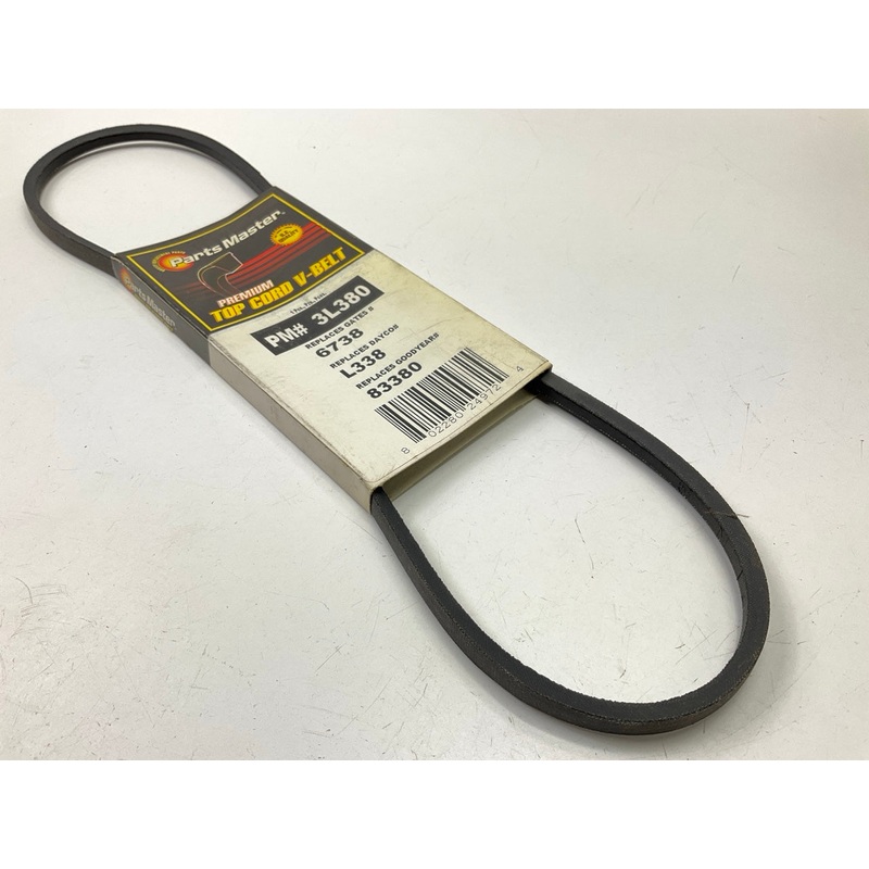 Parts Master 3L380 Lawn & Garden Power Equipment Accessory Drive Belt 3/8'' X 38''