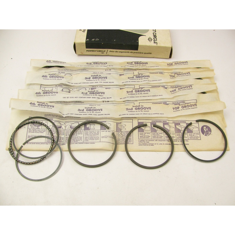 Perfect 4323STD-010 File Fit Piston Rings STD Allis 138 Continental C143 G157