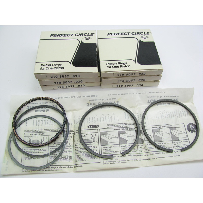 Perfect Circle 210-5057-030 Engine Piston Rings - .030'' Oversize