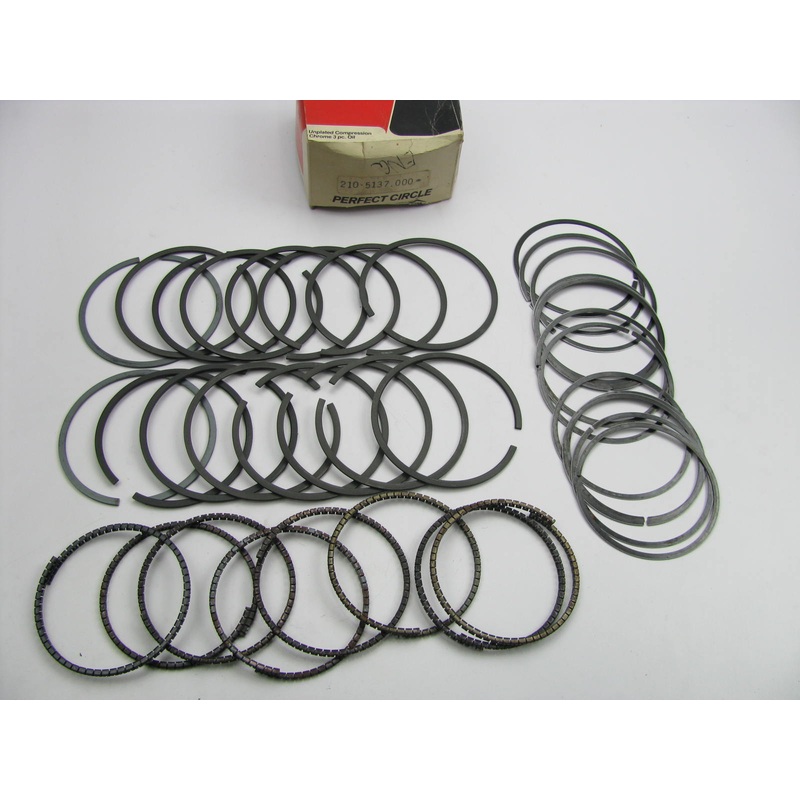 Perfect Circle 210-5137-000 Piston Rings - Standard 1977-80 Mack EN414A 413-V8