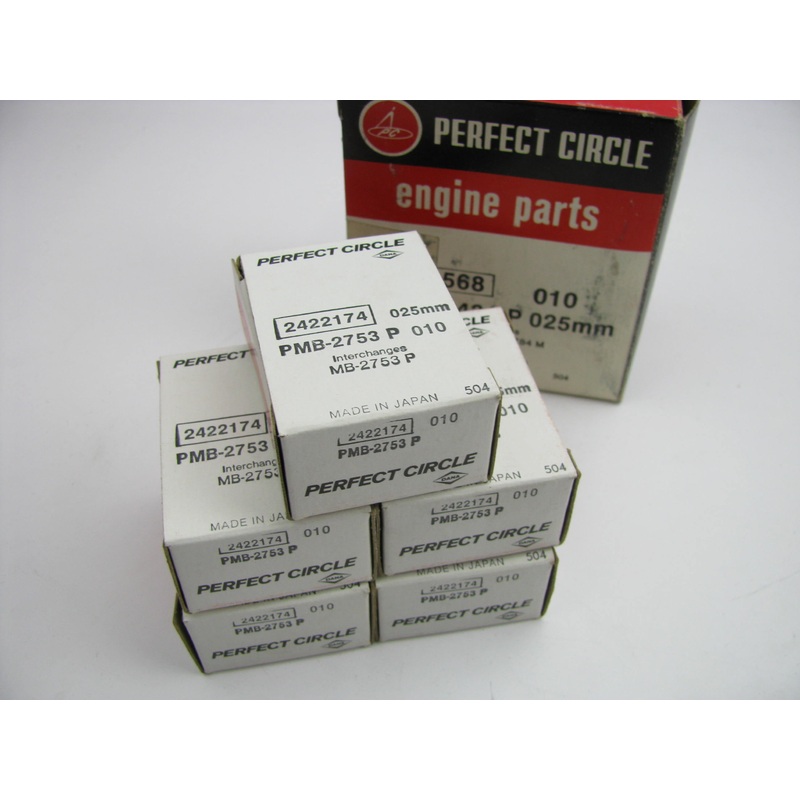 Perfect  MS-1431P-025 Engine Main Bearings .25mm 1973-1983 Honda 1.2L 1.5L 1.8L