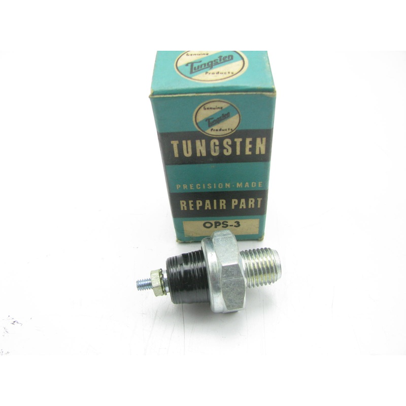 NOS VINTAGE Tungsten OPS-3 Oil Pressure Sender Switch For Light