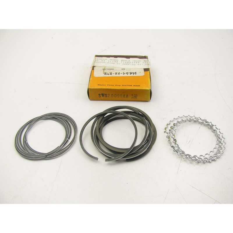 NPR SWS20098AA-100MM Piston Rings 1.00mm For 1980-1981 Suzuki Jimny LJ80 F8A