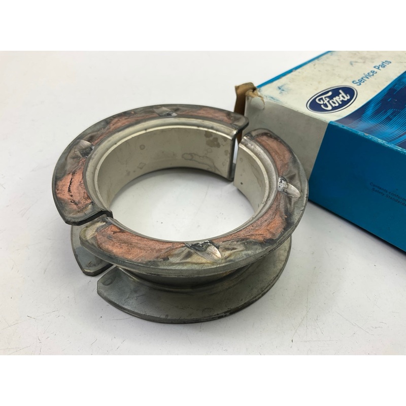 OEM Ford D4FZ-6337-G Crank Main Thrust Bearings PAIR - 1974-1979 2.3L - STANDARD