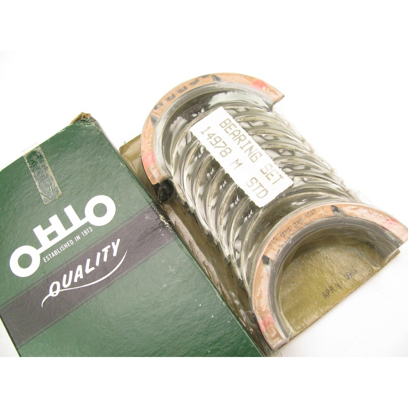Ohio 14978M Engine Main Bearings - Standard 1969-1976 Ford 351W