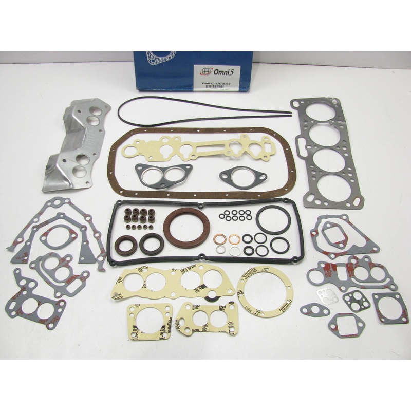 Omni5 PWC-00337 Engine Full Gasket Set For 1990-1994 Hyundai 1.5L-L4
