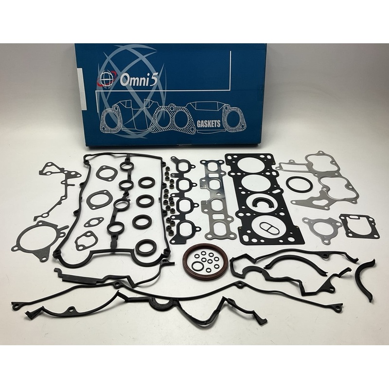 Omni5 PWC-01156 Full Engine Rebuild Gasket Set - 1991-1996 Ford Escort 1.8L GT