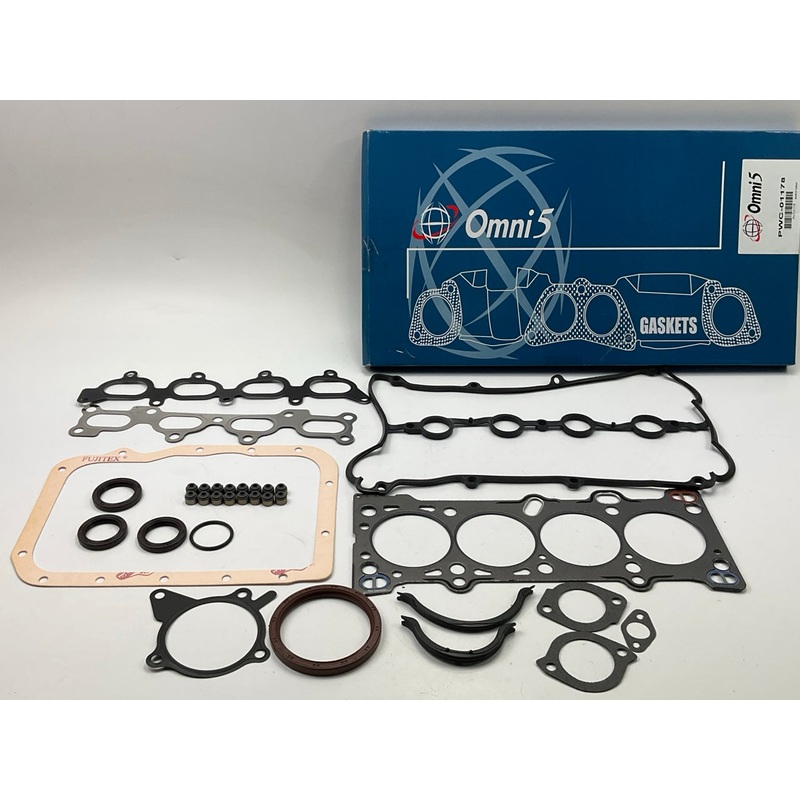 Omni5 PWC-01178 Engine Full Gasket Set For 1994-1997 Kia Mazda 1.6L-L4