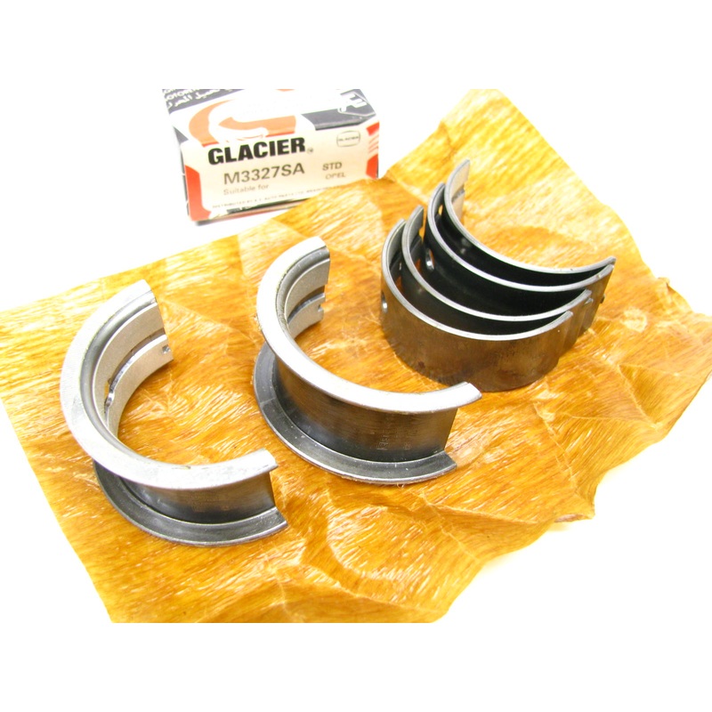 Opel 1.0L 1.1L 1.2L Kadett Ascona Manta Corsa Main Engine Bearings Glacier