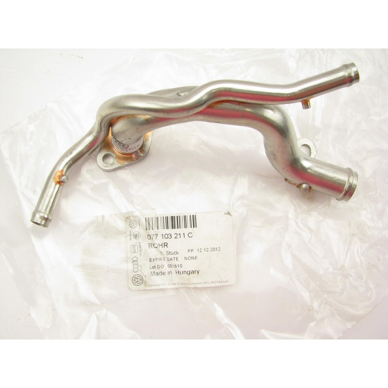 NEWOEM VW Audi 077103211C Engine PCV Crankcase Vent Tube Line 2004-2007 4.2L