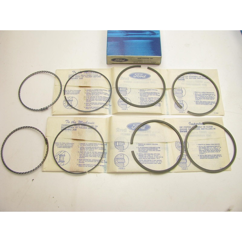 NOS OEM 1988-1995 Ford Thunderbird 3.8L SuperCoupe Piston Rings (DOES 2 PISTONS)