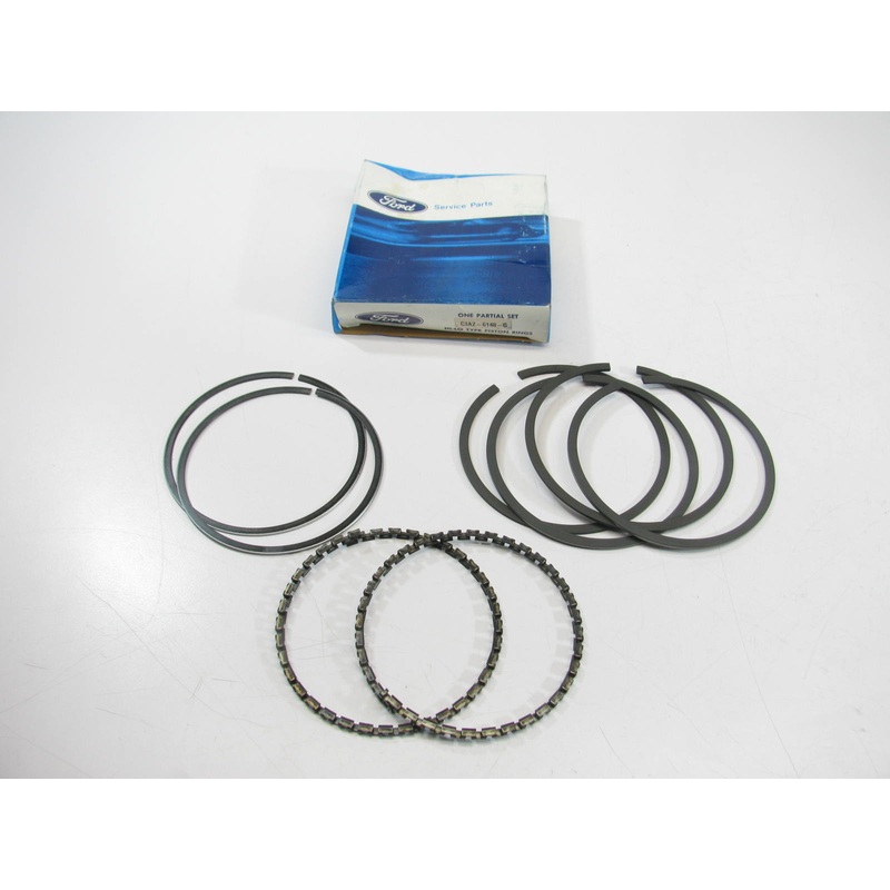 NOS - OEM Ford C3AZ-6148-G Partial Piston Rings .020'' 1968-1993 302 351-V8