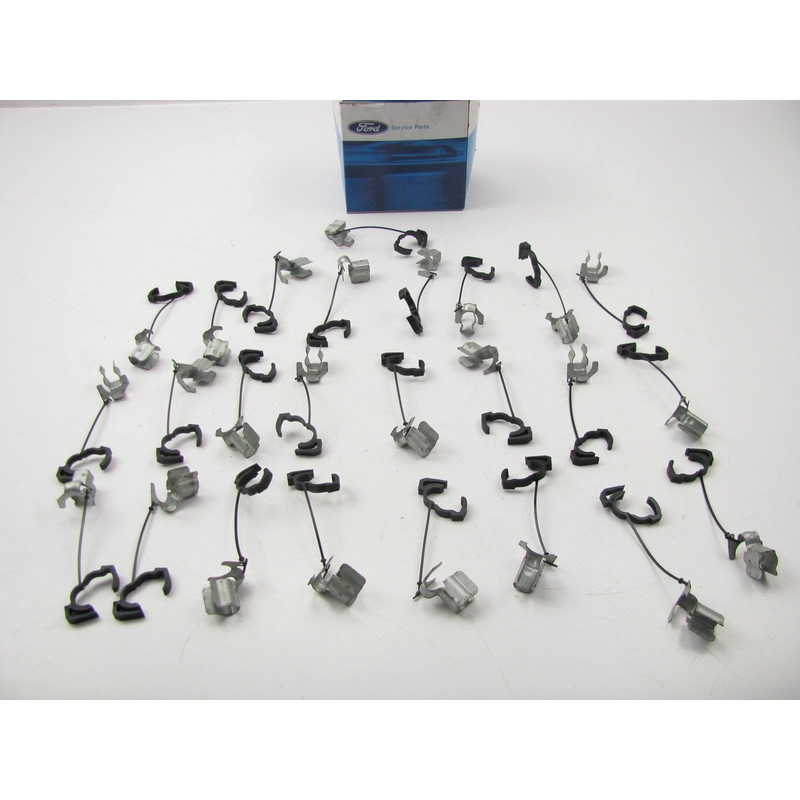 NOS OEM FORD Fuel Line Clip & Tether Lot 25 PCS - Ford # E7AZ-9A317-A