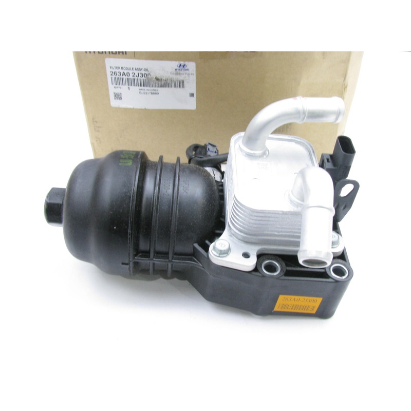 NEW Oil Filter Housing Module W/ Cooler OEM For 21-23 Elantra 2.0L 263A02J300