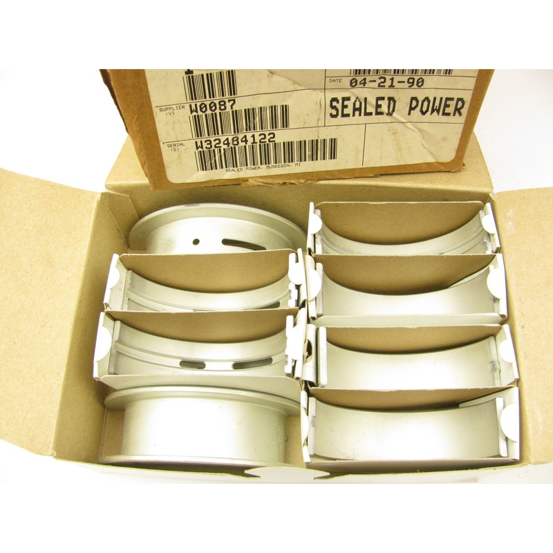 New Sealed Power MS7042M-20 Engine Main Bearings .020'' 85-95 Ford 6.6L 7.8L FTO