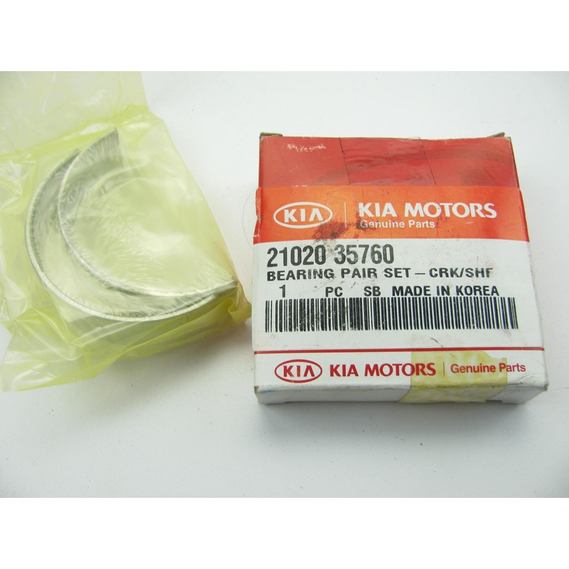 New OEM Engine Crankshaft Main Bearings PAIR For Kia 2102035760