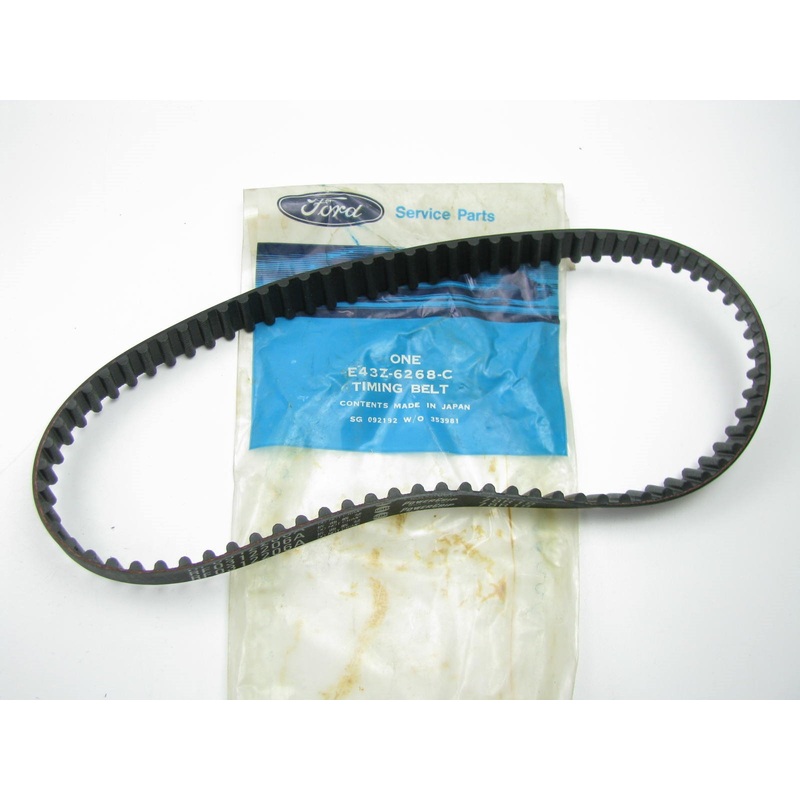 NEW OEM Ford E43Z-6268-C Belt - 1985-1987 FORD Escort 2.0L DIESEL ENGINE ONLY.