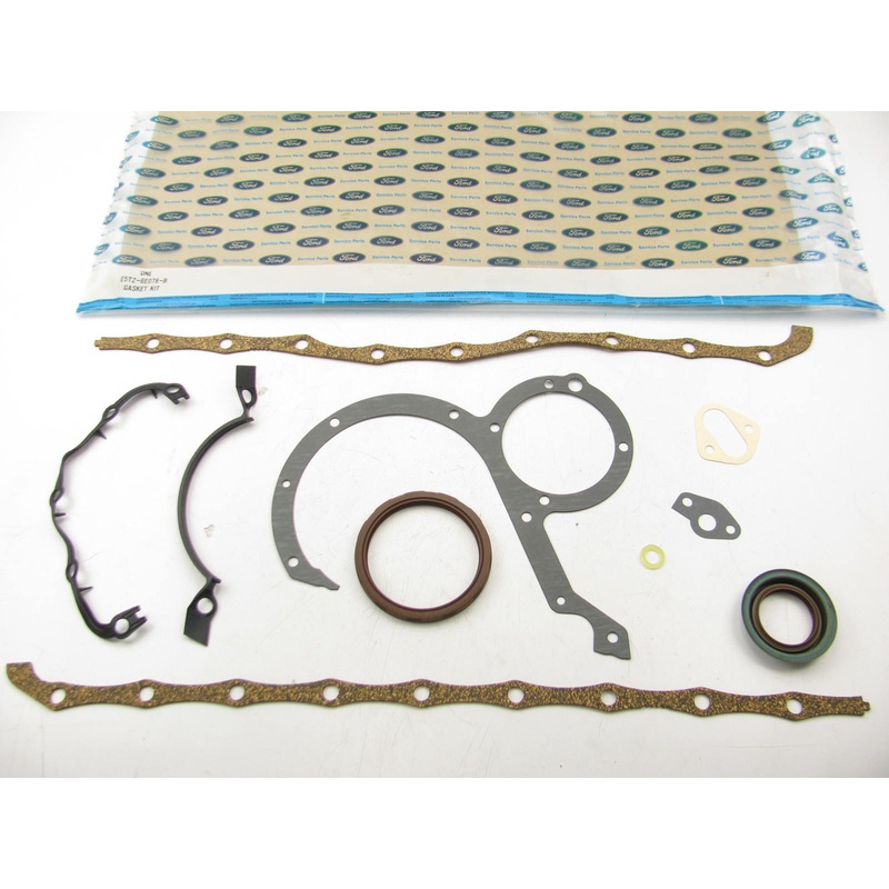 NEW OEM Ford E5TZ-6E078-B Lower Engine Conversion Gasket Set 1985-1987 300 4.9L