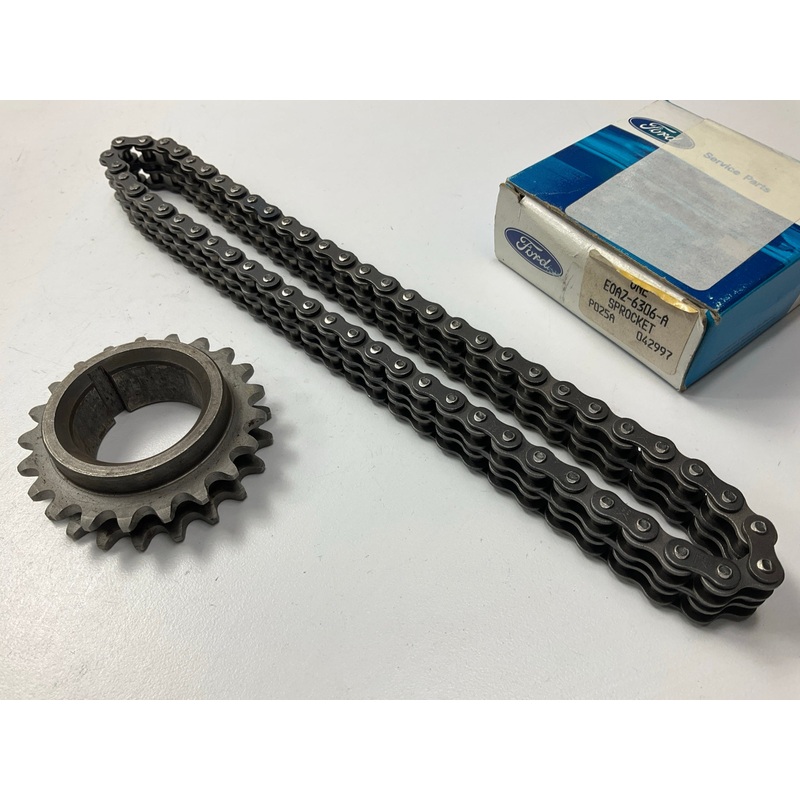 NEW OEM Ford Engine Timing Chain + Timing Sprocket 1985-2001 Ford 5.0L 5.8L V8