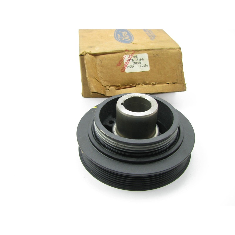NEW OEM Ford F23Z-6316-A Crankshaft Pulley Harmonic Balancer 92-94 Tempo 3.0L
