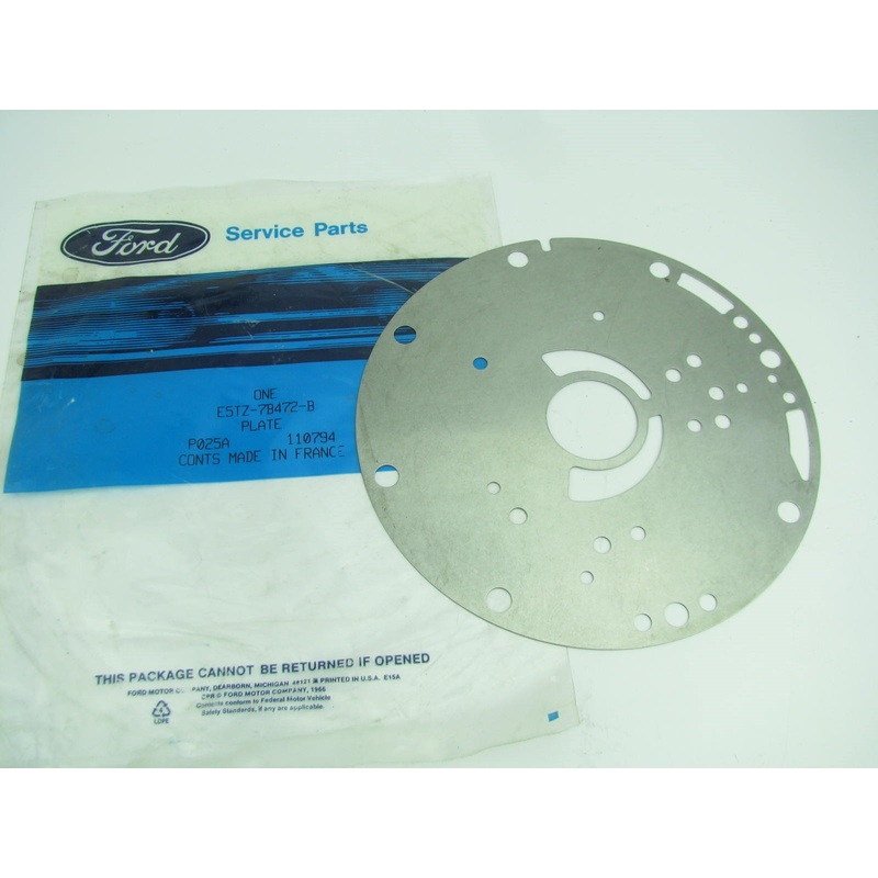 New OEM Ford Oil Pump Adapter Plate 1983-1987 Range C3 A4LD E5TZ-7B472-B
