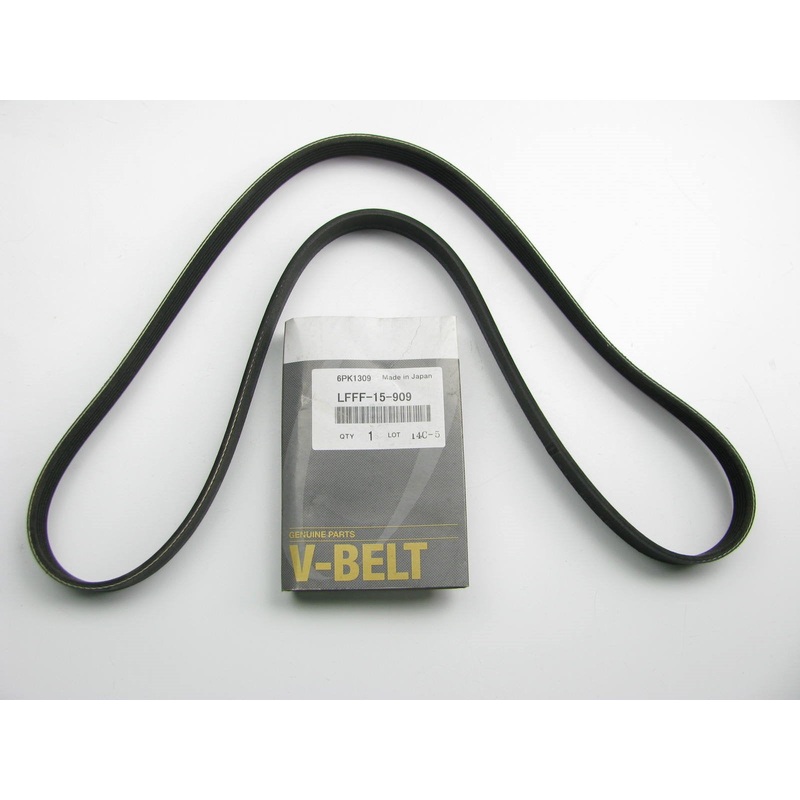 NEW OEM Serpentine Belt- LFFF15909 For 2004-2013 Mazda 3 /  09-13 Mazda 3 Sport