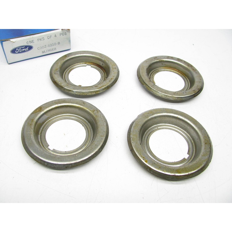 (4) NEW - OEM Ford C3OZ-6310-B Crankshaft Oil Slinger 1962-74 221 260 289 302-V8