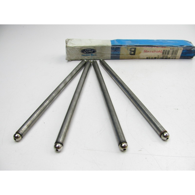 (4) NEW - OEM Ford D00Z-6565-C Engine Push Rods - .060'' U/S 1969-1985 302 5.0L