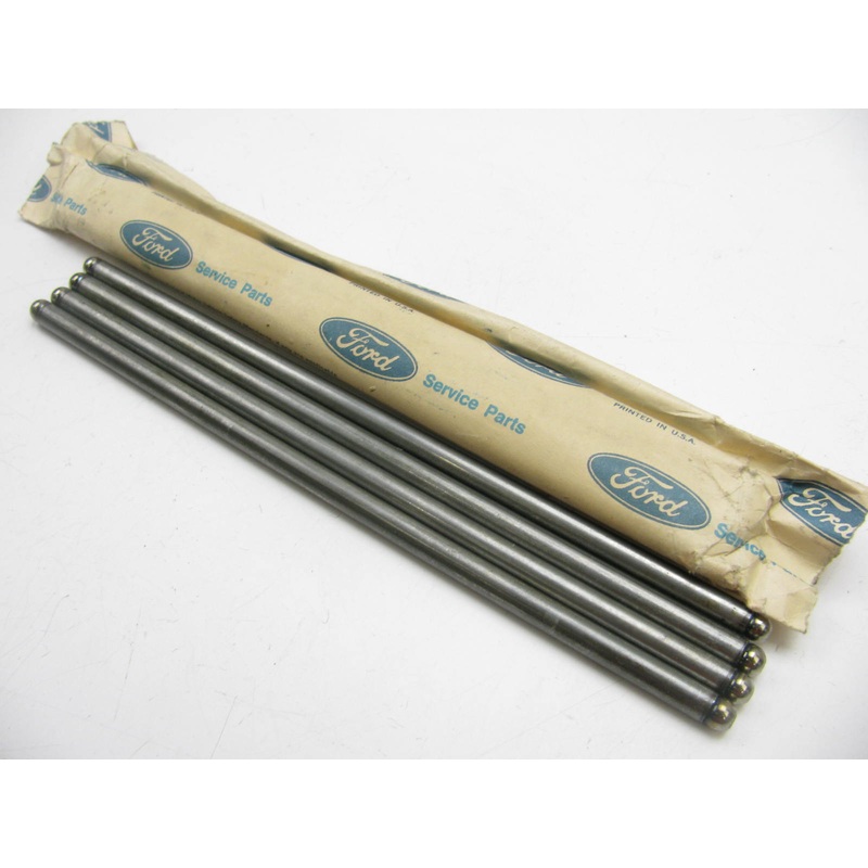 (4) NEW - OEM Ford D1AZ-6565-C Engine Push Rods .060'' U/S 1971-1982 351M 400-V8
