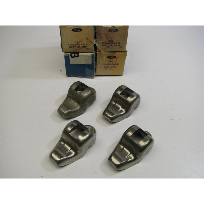 (4) NEW - OEM Ford D8AZ-6564-B Engine Rocker Arm 1973-1979 400 351C 351M V8