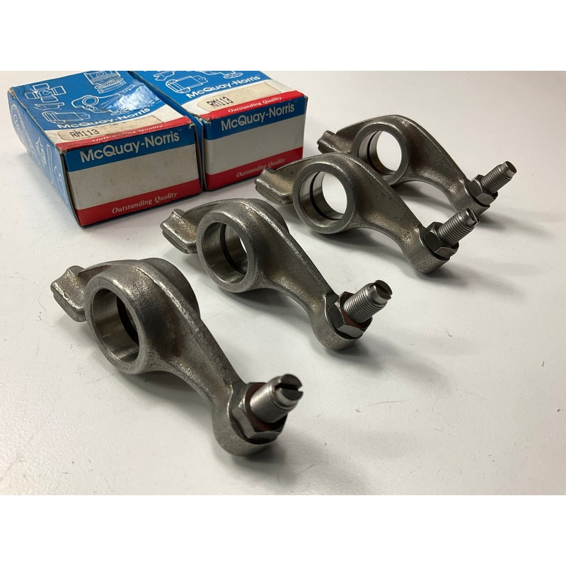 (4) Mcquay-norris RM113 Engine Rocker Arm For 1980-1985 GM Isuzu 1.8L 1.9L-L4