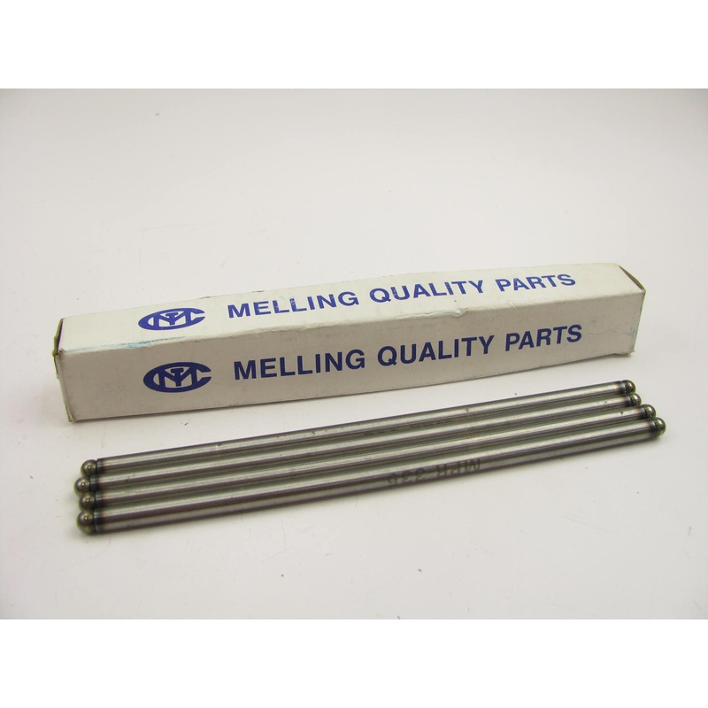(4) Melling MPR-335 Engine Intake Push Rods For 1979-1980 GMC 7.4L 454