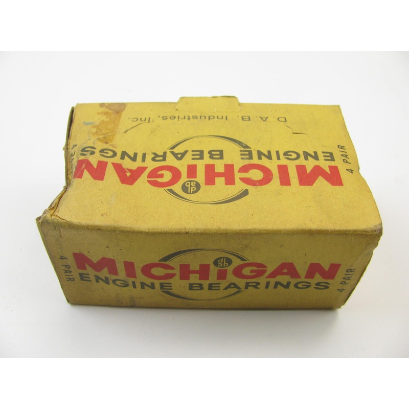 (4) Michigan 17020CAP-030 Rod Bearings .030'' For 1961-69 Datsun 1.2L 1.3L 1.6L