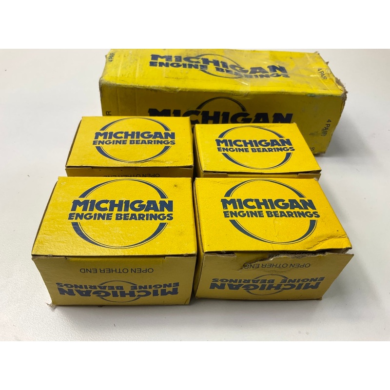 (4) Michigan 17340CAP Connecting Rod Bearings STD 1973-82 Honda Civic 1.2L 1.3L