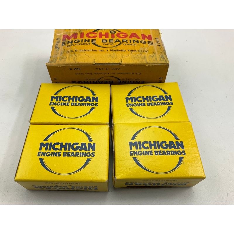 (4) Michigan 8565ACAP Connecting Rod Bearings STD 1975-1984 Ford 1.8L 2.0L